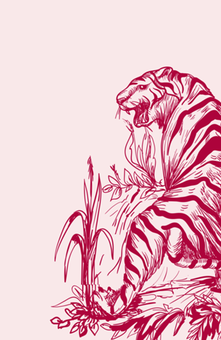 Toile Oriental - Viva Magenta