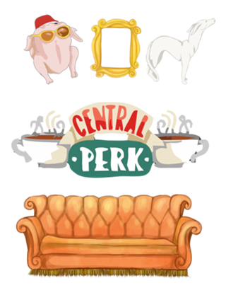 Série FRIENDS - Icones