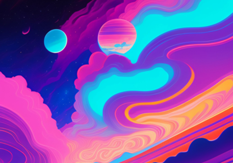 Nuvens de Júpiter - Paisagem Alienígena