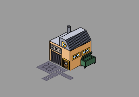 Pixel art Shop