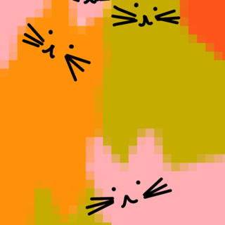 Gatos pixel arte