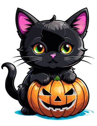 Gatinho halloween