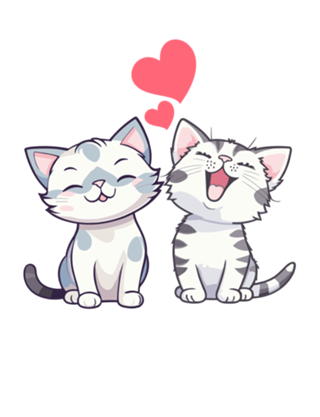 Amor de gato bebês, gatinhos siameses bebês