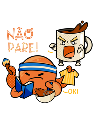 Polvo e a xícara de café, tarefas