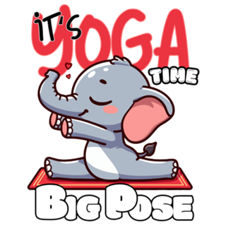 Hora de ioga, Yoga, Grande Pose