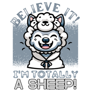 Believe it! i'm totally a sheep!