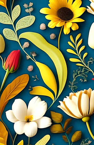 Flores textura
