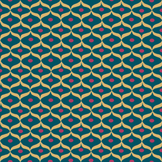 Ornamento Multicor verde