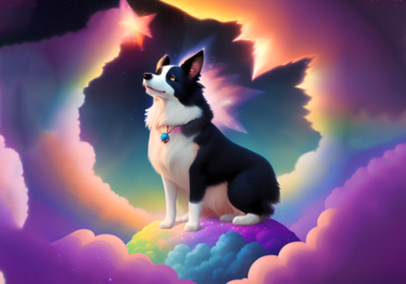 Border Collie Fluff I