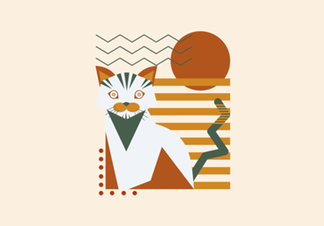 Geometric Cat