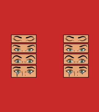 Comic Girl Eyes