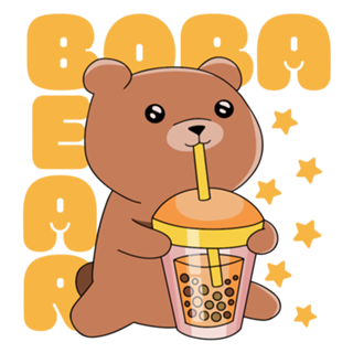 Kawaii Boba Bear