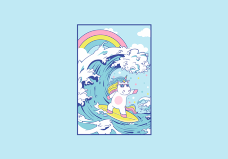 Unicórnio Surfista