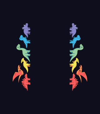 Rainbow Dinos