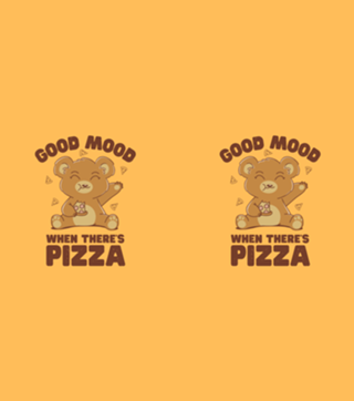 Good Mood When There's Pizza