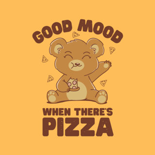 Good Mood When There's Pizza