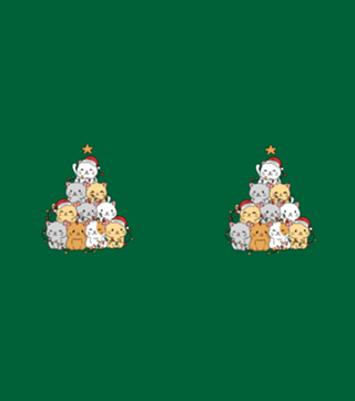 Cats Xmas Tree