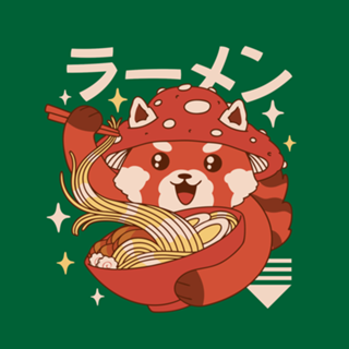 Kawaii Red Panda Ramen