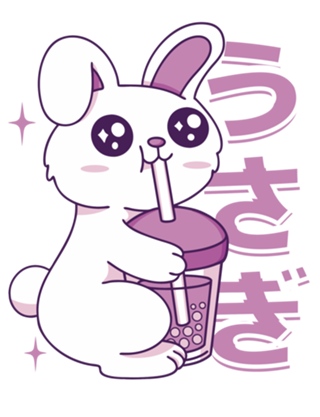 Kawaii Bunny Bubble Tea