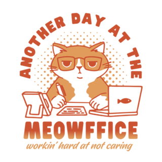 Another Day at the Meowffice