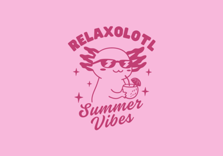 Relaxolotl Summer Vibes
