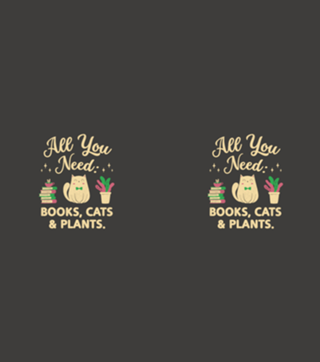 All You Need: Books, Cats & Plants
