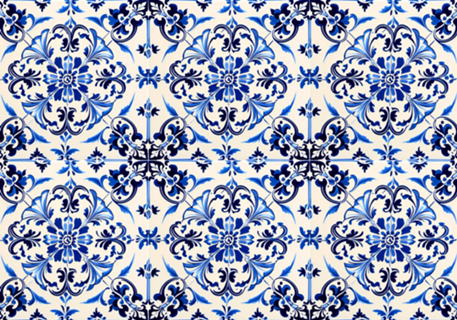 Aesthetic Azulejo Português Azul