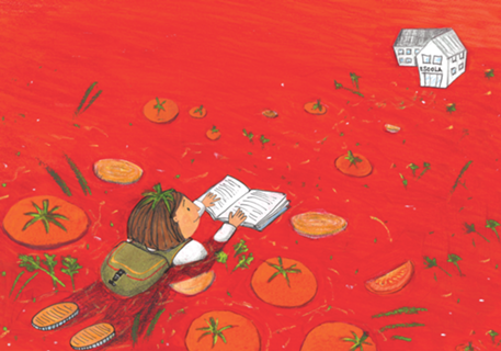 A menina q só via o pingo do molho de tomate2