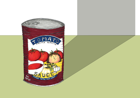 A menina q so via o pingo do molho de tomate3