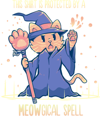 Protected by a Meowgical Spell