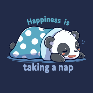 Happiness is Taking a Nap