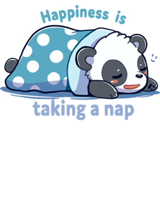 Happiness is Taking a Nap