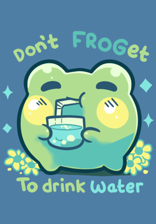 Don't FROGet to Drink Water