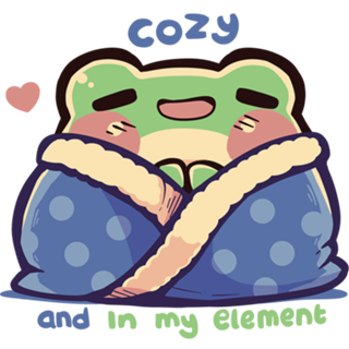 Cozy and in my Element
