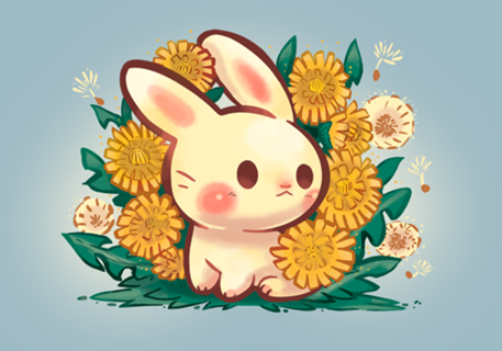 Dandelion Bunny