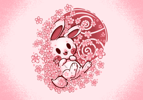 Spring Blossom Bunny