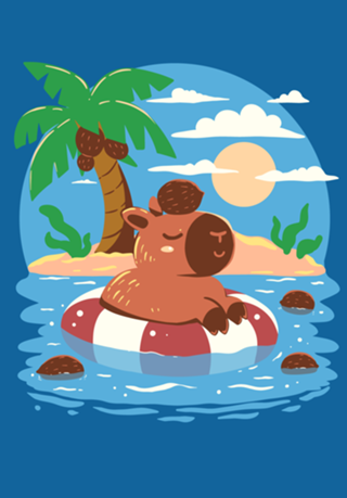 Summer Capybara