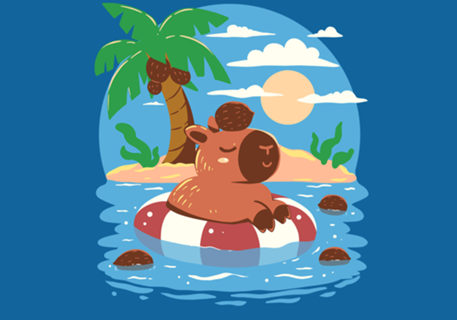 Summer Capybara