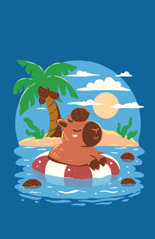 Summer Capybara