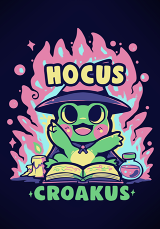 Hocus Croakus Frog