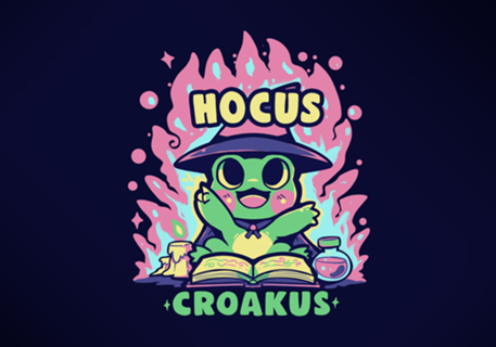 Hocus Croakus Frog