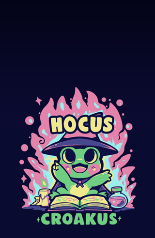 Hocus Croakus Frog