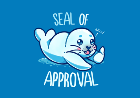 Cute Seal of Approval