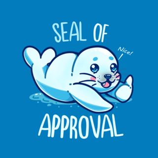 Cute Seal of Approval