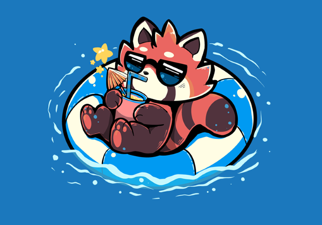 Summer Red Panda