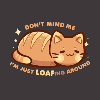 LOAFing Around Cat