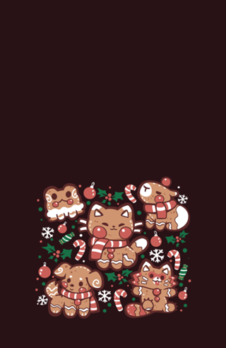 Festive Gingerbread Animals