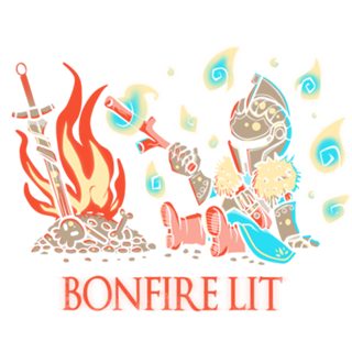 Cute Bonfire Lit