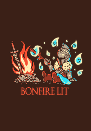 Cute Bonfire Lit