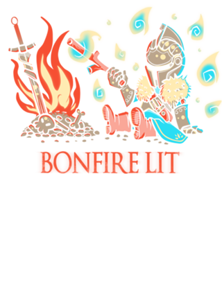 Cute Bonfire Lit